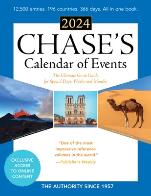 Kalendarz wydarzeń Chase'a 2024: Najlepszy przewodnik po specjalnych dniach, tygodniach i miesiącach - Chase's Calendar of Events 2024: The Ultimate Go-To Guide for Special Days, Weeks and Months