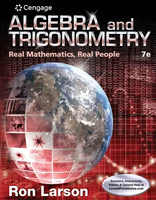 Algebra i trygonometria: Prawdziwa matematyka, prawdziwi ludzie - Algebra and Trigonometry: Real Mathematics, Real People