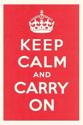 Dziennik Vintage Zachowaj spokój i kontynuuj - Vintage Journal Keep Calm and Carry On