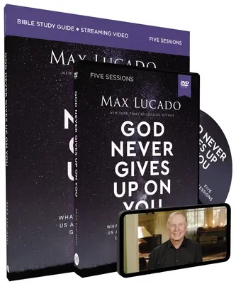 God Never Gives Up on You Study Guide z płytą DVD: Czego historia Jakuba uczy nas o łasce, miłosierdziu i nieustającej Bożej miłości - God Never Gives Up on You Study Guide with DVD: What Jacob's Story Teaches Us about Grace, Mercy, and God's Relentless Love