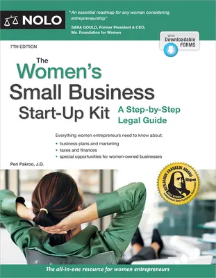 Women's Small Business Start-Up Kit: Przewodnik prawny krok po kroku - The Women's Small Business Start-Up Kit: A Step-By-Step Legal Guide