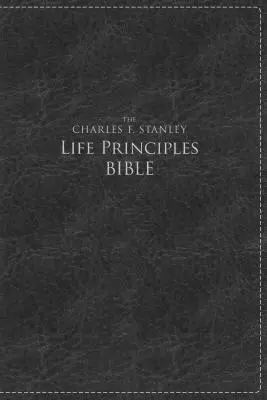 Biblia Charlesa F. Stanleya Zasady Życia - NKJV - duży druk - Charles F. Stanley Life Principles Bible-NKJV-Large Print