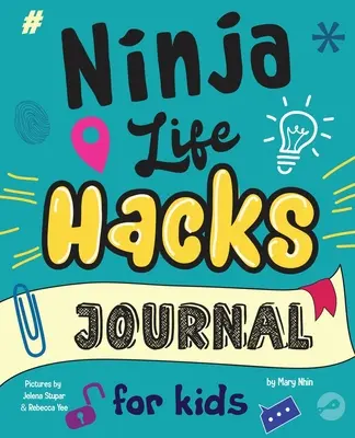 Ninja Life Hacks Journal dla dzieci: Pamiątkowy dziennik towarzyszący do rozwijania nastawienia na rozwój, pozytywnej rozmowy o sobie i umiejętności wyznaczania celów - Ninja Life Hacks Journal for Kids: A Keepsake Companion Journal To Develop a Growth Mindset, Positive Self Talk, and Goal-Setting Skills