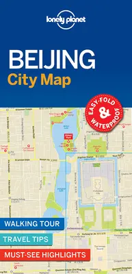 Lonely Planet Pekin mapa miasta 1 - Lonely Planet Beijing City Map 1