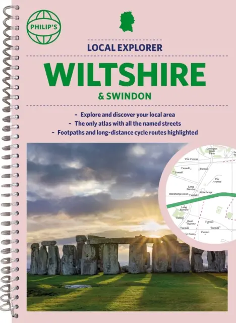 Atlas ulic Philip's Local Explorer Wiltshire i Swindon - Philip's Local Explorer Street Atlas Wiltshire and Swindon