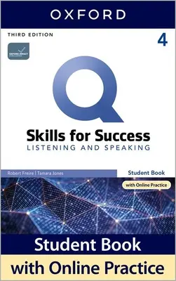 Q3e 4 Słuchanie i mówienie Zeszyt ucznia i pakiet IQ Online - Q3e 4 Listening and Speaking Student Book and IQ Online Pack