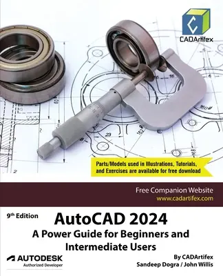 AutoCAD 2024: Przewodnik dla początkujących i średnio zaawansowanych użytkowników - AutoCAD 2024: A Power Guide for Beginners and Intermediate Users