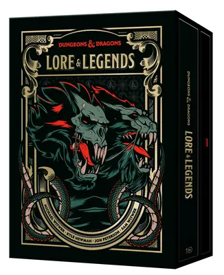 Lore & Legends [edycja specjalna, pudełko z książką i efemerydą]: Wizualna celebracja piątej edycji największej gry fabularnej na świecie - Lore & Legends [Special Edition, Boxed Book & Ephemera Set]: A Visual Celebration of the Fifth Edition of the World's Greatest Roleplaying Game