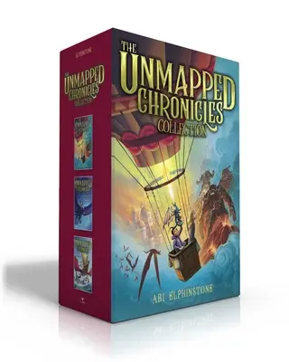 The Unmapped Chronicles Complete Collection (zestaw pudełkowy): Casper Tock i wiecznie ciemne skrzydła; The Bickery Twins i łza feniksa; Zeb Bolt i - The Unmapped Chronicles Complete Collection (Boxed Set): Casper Tock and the Everdark Wings; The Bickery Twins and the Phoenix Tear; Zeb Bolt and the