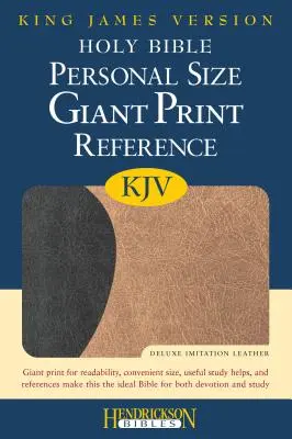 Biblia Osobista w Dużym Nakładzie - KJV - Personal Size Giant Print Reference Bible-KJV