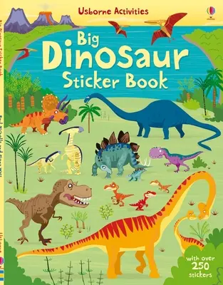 Wielka księga naklejek z dinozaurami - Big Dinosaur Sticker Book