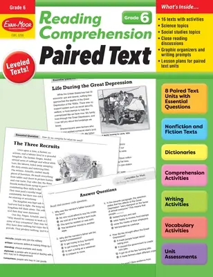 Czytanie ze zrozumieniem: Tekst sparowany, klasa 6, materiały dla nauczycieli - Reading Comprehension: Paired Text, Grade 6 Teacher Resource