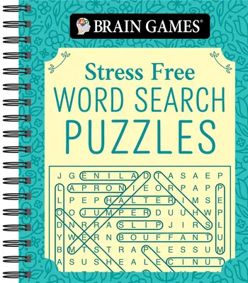 Brain Games - Stress Free: Word Search Puzzles (320 str.) - Brain Games - Stress Free: Word Search Puzzles (320 Pages)