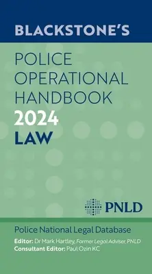 Podręcznik operacyjny policji Blackstone 2024 - Blackstone's Police Operational Handbook 2024