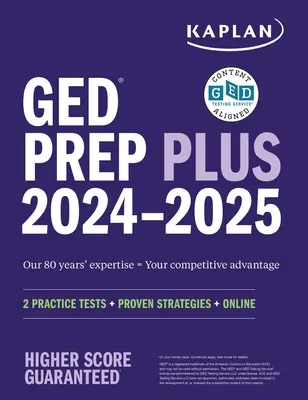 GED Test Prep Plus 2024-2025: Zawiera 2 pełnowymiarowe testy praktyczne, ponad 1000 pytań praktycznych i ponad 60 filmów online - GED Test Prep Plus 2024-2025: Includes 2 Full Length Practice Tests, 1000+ Practice Questions, and 60+ Online Videos