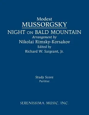 Noc na Łysej Górze: Partytura - Night on Bald Mountain: Study score