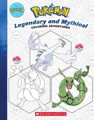 Pokmon Coloring Adventures #2: Legendarne i mityczne pokemony - Pokmon Coloring Adventures #2: Legendary & Mythical Pokmon