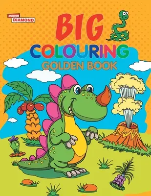 Duża kolorowanka Złota książka dla dzieci w wieku od 5 do 9 lat Zabawna aktywność i kolorowanka dla dzieci - Big Colouring Golden Book for 5 to 9 years Old Kids Fun Activity and Colouring Book for Children