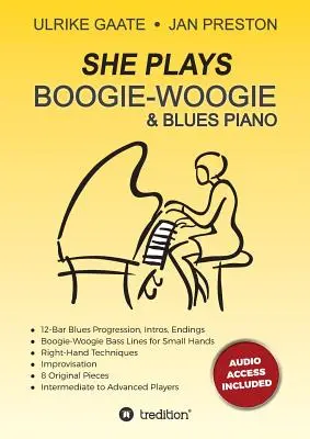 ONA gra boogie-woogie i bluesa na fortepianie - SHE Plays Boogie-Woogie & Blues Piano