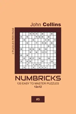 Numbricks - 120 łatwych do opanowania łamigłówek 12x12 - 5 - Numbricks - 120 Easy To Master Puzzles 12x12 - 5