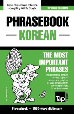 Rozmówki angielsko-koreańskie i słownik - 1500 słów - English-Korean phrasebook and 1500-word dictionary