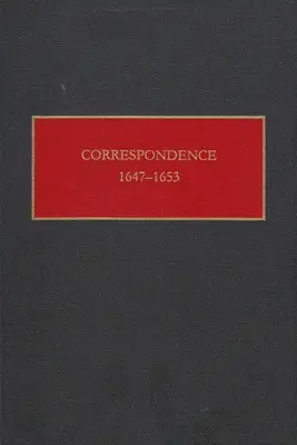 Korespondencja, 1647-1653 - Correspondence, 1647-1653