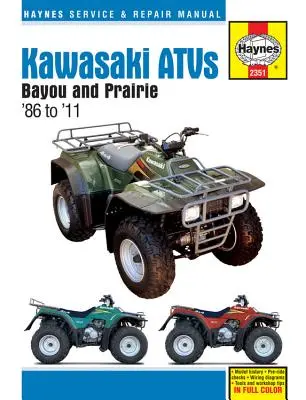 Kawasaki Atvs Bayou i Prairie '86 do '11 - Kawasaki Atvs Bayou and Prairie '86 to '11