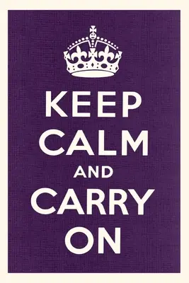 Vintage Journal Keep Calm and Carry On