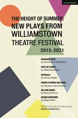 The Height of Summer: Nowe sztuki z Williamstown Theatre Festival 2015-2021: Paradise Blue; Cost of Living; Actually; Where Storms Are Born; Selling - The Height of Summer: New Plays from Williamstown Theatre Festival 2015-2021: Paradise Blue; Cost of Living; Actually; Where Storms Are Born; Selling