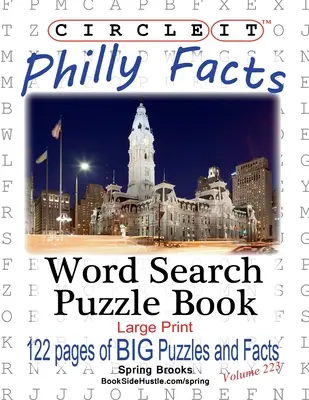 Krąg, fakty o Filadelfii, wyszukiwanie słów, książka z puzzlami - Circle It, Philly Facts, Word Search, Puzzle Book