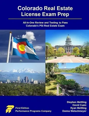 Przygotowanie do egzaminu na licencję Colorado Real Estate: Wszystko w jednym przeglądzie i testach, aby zdać egzamin PSI z nieruchomości w Kolorado - Colorado Real Estate License Exam Prep: All-in-One Review and Testing to Pass Colorado's PSI Real Estate Exam