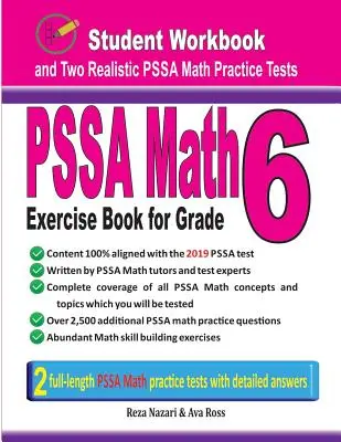 Zeszyt ćwiczeń matematycznych Pssa dla klasy 6: Zeszyt ćwiczeń dla ucznia i dwa realistyczne testy matematyczne Pssa - Pssa Math Exercise Book for Grade 6: Student Workbook and Two Realistic Pssa Math Tests