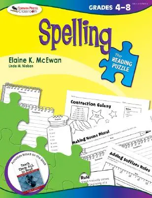 Puzzle do czytania: Pisownia, klasy 4-8 - The Reading Puzzle: Spelling, Grades 4-8