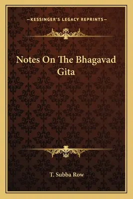 Uwagi na temat Bhagavad Gity - Notes on the Bhagavad Gita