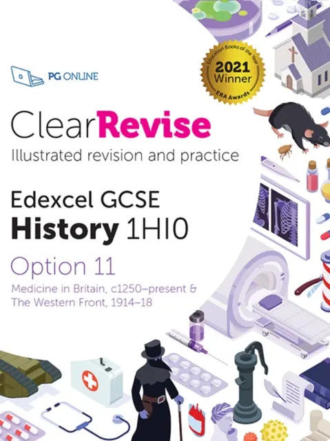 ClearRevise Edexcel GCSE History 1HI0 Medycyna w Wielkiej Brytanii - ClearRevise Edexcel GCSE History 1HI0 Medicine in Britain