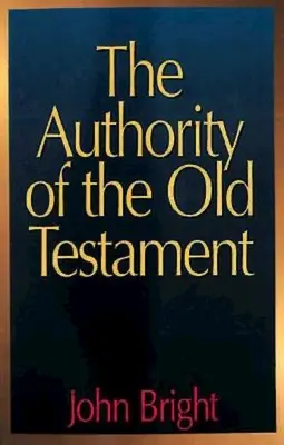 Autorytet Starego Testamentu - The Authority of the Old Testament