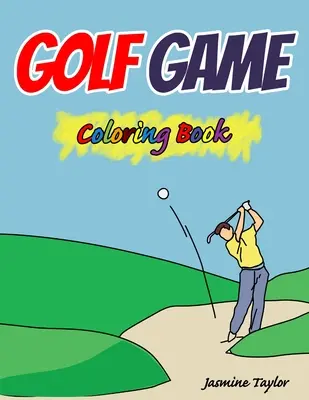 Kolorowanka do gry w golfa - Golf Game Coloring Book