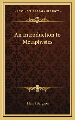 Wprowadzenie do metafizyki - An Introduction to Metaphysics