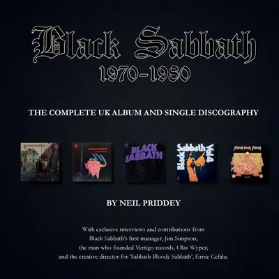Black Sabbath: Brytyjska dyskografia winylowa 1970-1980 - Black Sabbath: UK Vinyl Discography 1970-1980