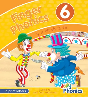 Finger Phonics Book 6: In Print Letters (amerykańskie wydanie angielskie) - Finger Phonics Book 6: In Print Letters (American English Edition)