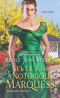 Never Kiss a Notorious Marquess: Dowcipny wiktoriański romans historyczny - Never Kiss a Notorious Marquess: A Witty Victorian Historical Romance