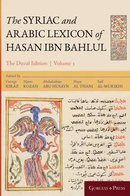 Syryjski i arabski leksykon Hasana Bar Bahlula (Nun-Taw) - The Syriac and Arabic Lexicon of Hasan Bar Bahlul (Nun-Taw)