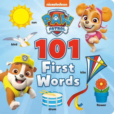 Paw Patrol: 101 pierwszych słów (Paw Patrol) - Paw Patrol 101 First Words (Paw Patrol)