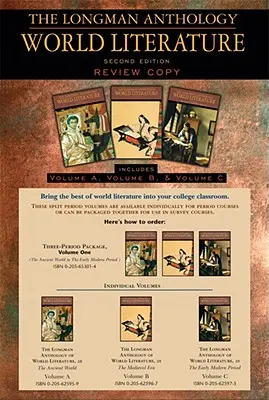 The Longman Anthology of World Literature, Volume I (A, B, C): Świat starożytny, średniowiecze i wczesny okres nowożytny - The Longman Anthology of World Literature, Volume I (A, B, C): The Ancient World, the Medieval Era, and the Early Modern Period