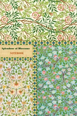 Splendour of Blossoms NOTEBOOK [liniowany notatnik/dziennik/pamiętnik do pisania, 60 kartek, średni format (A5) 6x9 cali] - Splendour of Blossoms NOTEBOOK [ruled Notebook/Journal/Diary to write in, 60 sheets, Medium Size (A5) 6x9 inches]