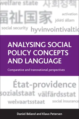 Analysing Social Policy Concepts and Language: Perspektywy porównawcze i ponadnarodowe - Analysing Social Policy Concepts and Language: Comparative and Transnational Perspectives