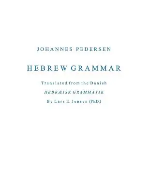 Gramatyka hebrajska - Hebrew Grammar