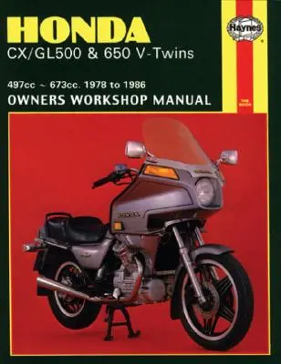 Honda CX/GL500 i 650 V-Twins (78 - 86) - Honda CX/GL500 & 650 V-Twins (78 - 86)