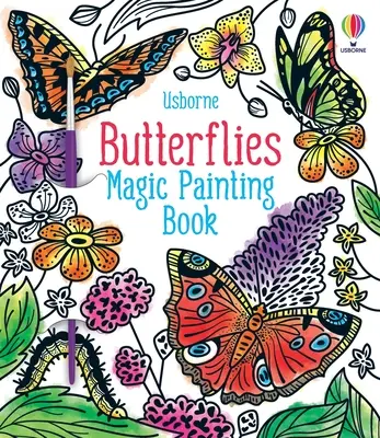 Magiczna książka do malowania motyli - Butterflies Magic Painting Book