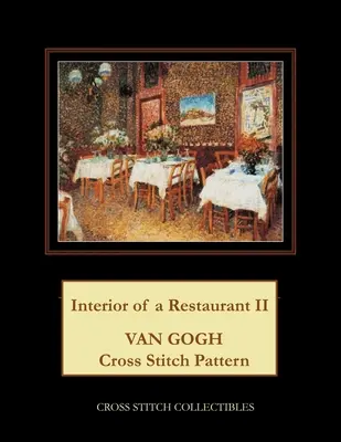 Wnętrze restauracji II: Wzór do haftu krzyżykowego Van Gogha - Interior of a Restaurant II: Van Gogh Cross Stitch Pattern